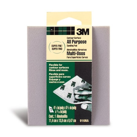 3M Contour Sanding Sponge X-Fine 916